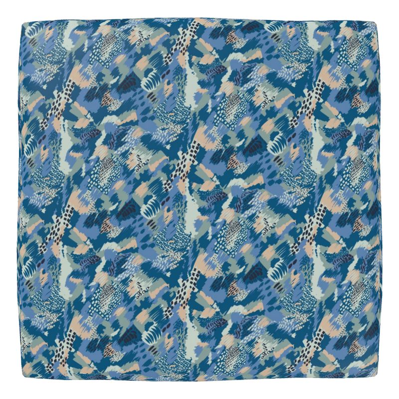 VanGo Inspired Color Palette Pouffe My Poffy Pouffe Square