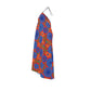 poppin buds Red and Navy Halter dress