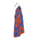 poppin buds Red and Navy Halter dress