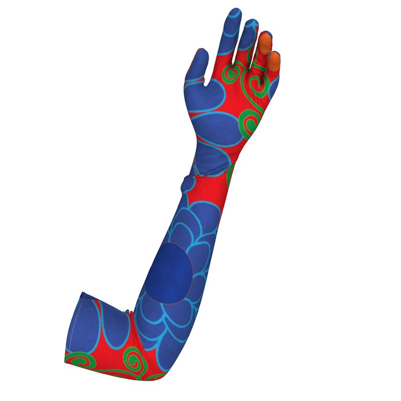 Van Go Inspired Colors Long Lycra Gloves