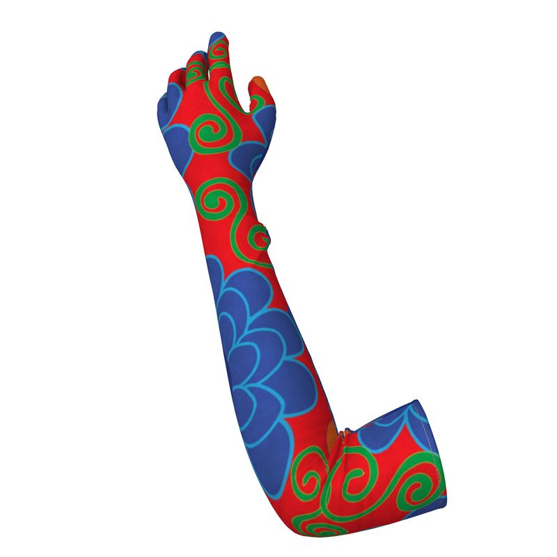 Van Go Inspired Colors Long Lycra Gloves