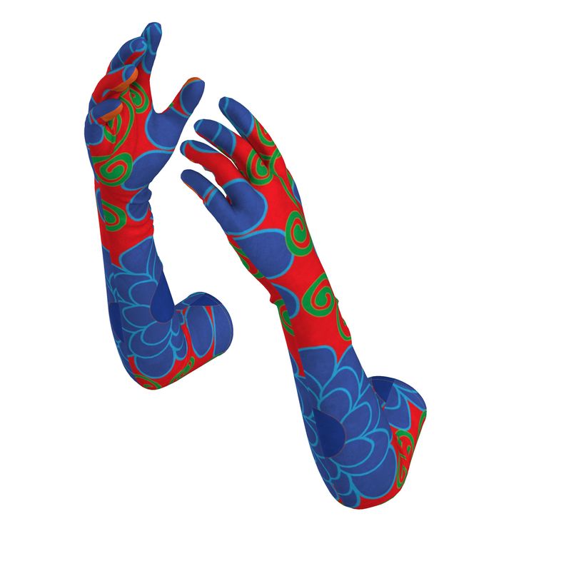 Van Go Inspired Colors Long Lycra Gloves