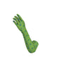 Lime Long Lycra Gloves