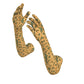 Golden Chains Lycra Long Gloves, Opera gloves