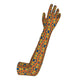 Art Deco Sereis, Eyelets Long lycra gloves