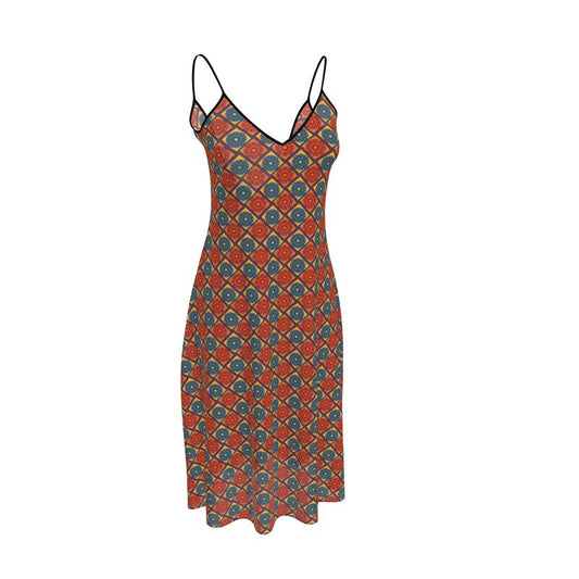 Art Deco Style Sleeveless Dress