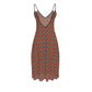 Art Deco Style Sleeveless Dress