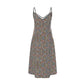 Flowers on Painted Wall Dress