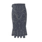 Black & Tan  Flouncy. Flouncy Skirt  Limited editions Midi SKirt