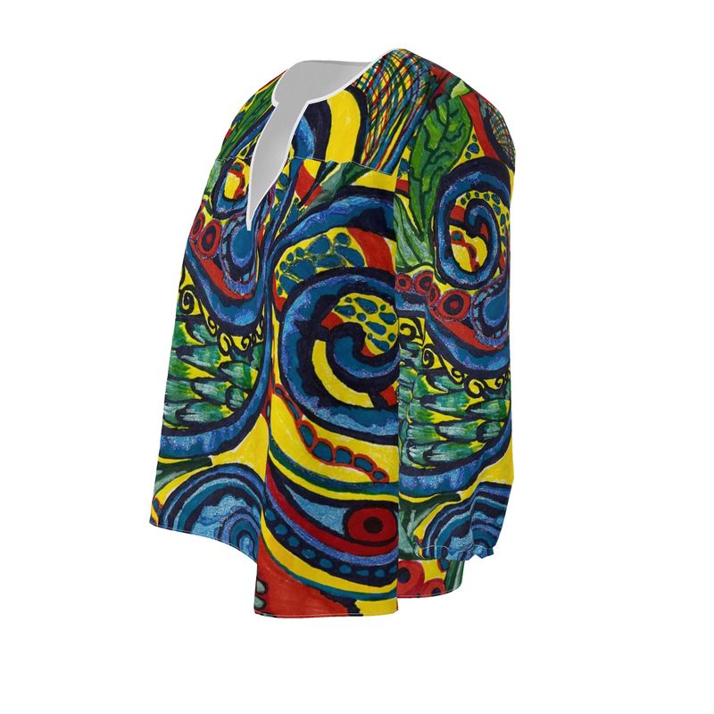 Raidiant Paisley Womens Blouse