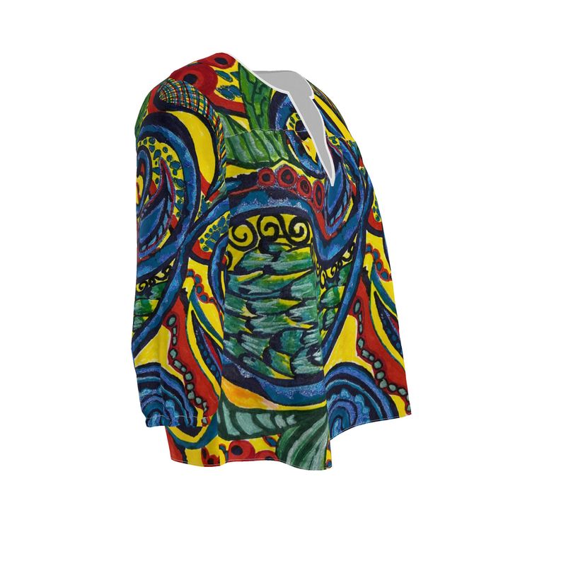 Raidiant Paisley Womens Blouse