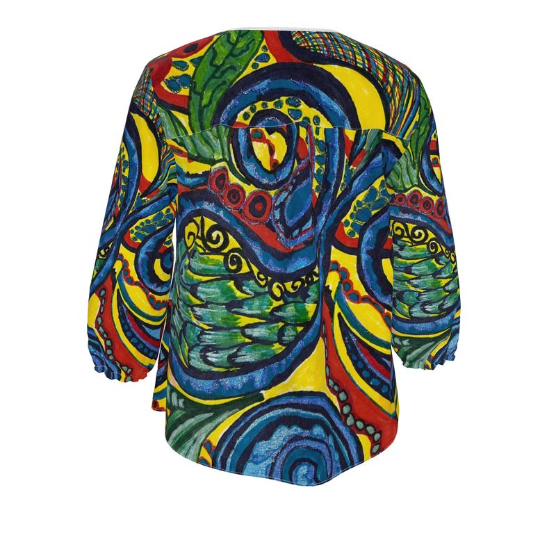 Raidiant Paisley Womens Blouse