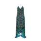 Mermaids Beware! Backless Halter Dress