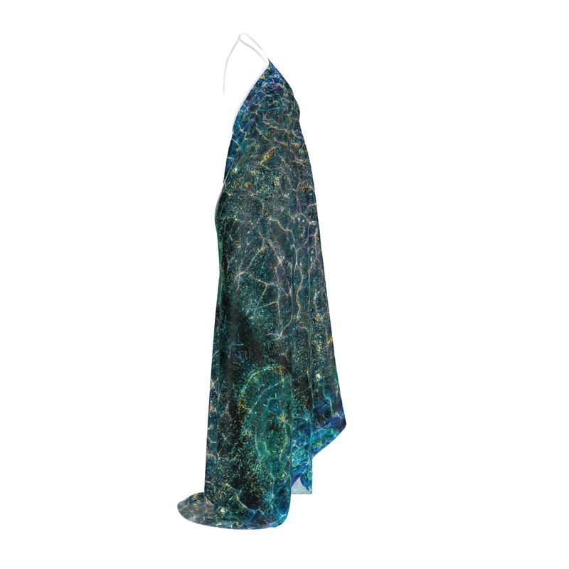 Mermaids Beware! Backless Halter Dress