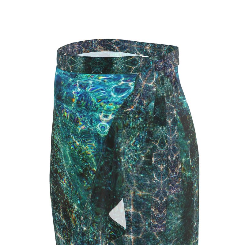 Mermaids Beware! Flouncy Flouncy midi skirt