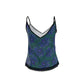 Teal Flowering Cami Top
