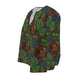 Swirling Poofs & Craters womens blouse