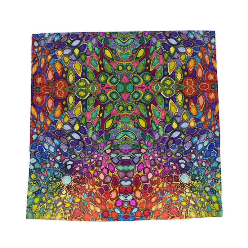 Radiant rainbow Scarf