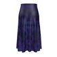 Purple Haze Midi Flowing Skirt