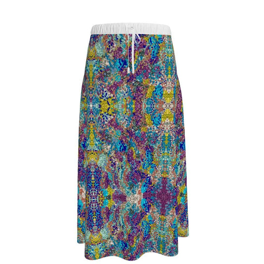 Colorful Pixelated Skirt