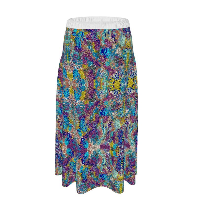 Colorful Pixelated Skirt