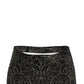 Black &Tan Denim pencil skirt