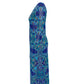 Icey Blue Crystal Floor length Cardigan Sweater