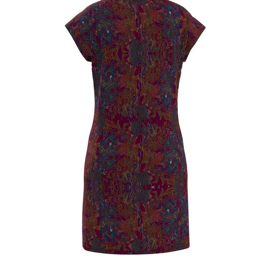 Color Electric Ladies T-shirt style dress