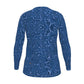 Blue Vibrations Long Sleeve Top