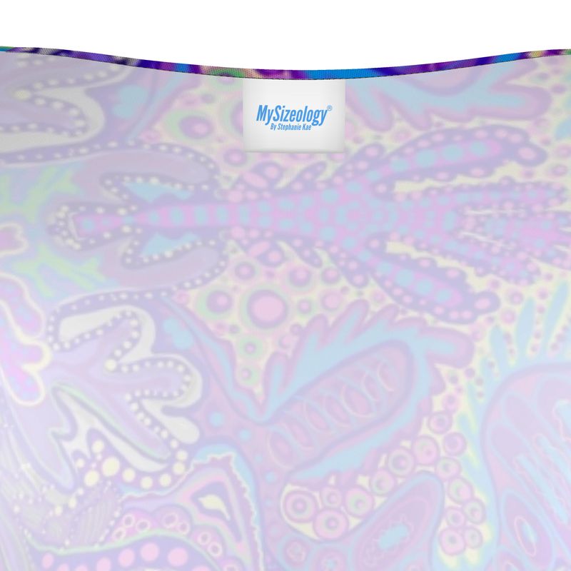 Abstract Designed Cardigan Sweater - Try our 3D Size Evaluation on this product!
