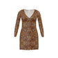 Brown. Cardigan Sweater