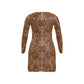 Brown. Cardigan Sweater