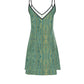 Bamboo Stripe Slip Dresss
