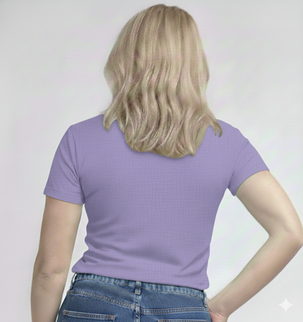 V-Neck Short Sleeve  Custom Sized T-shirt