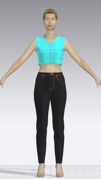 Ramona's Straight Leg Jeans