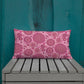 Pink Mandala Series, Pink Mandala Premium Pillow