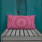 Pink Mandala Series, Pink Mandala Premium Pillow