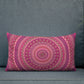 Pink Mandala Series, Pink Mandala Premium Pillow