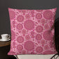 Pink Mandala Series, Pink Mandala Premium Pillow