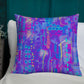 City Nightscape Premium Pillow