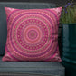 Pink Mandala Series, Pink Mandala Premium Pillow