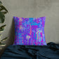 City Nightscape Premium Pillow