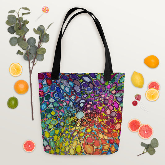 Radient Rotation Tote bag