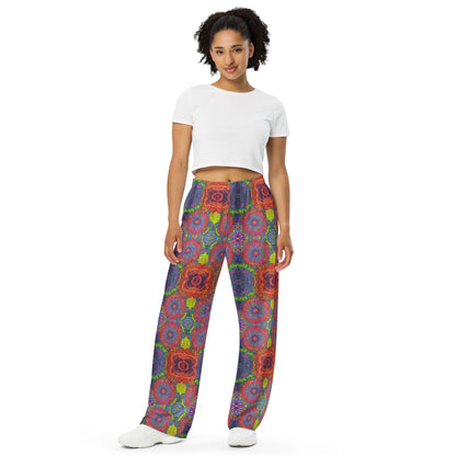 Paisley Brigade Pants wide-leg pants
