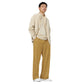 Golden unisex wide-leg pants with huge pockets, 2XS- 6XL