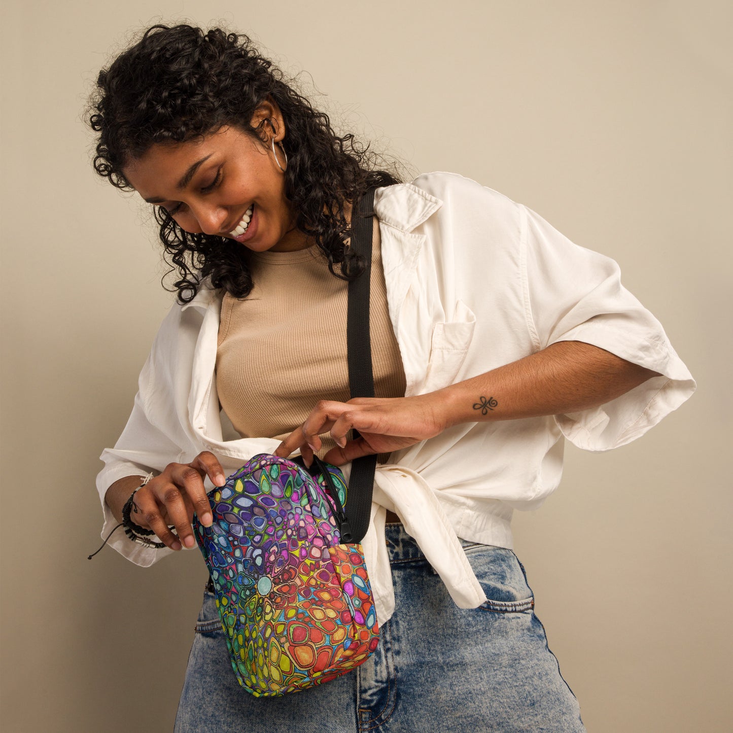 Radient Rotation crossbody bag