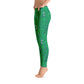Leggings for women, Work to Workout Clothes, Green Hashtag Yoga Pants for women Athleisure