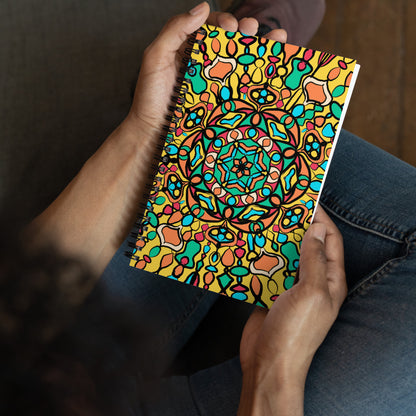 Mandala Series # 1 Spiral notebook