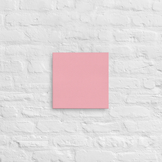 Pink Star Burst, Pink Mandala series on Thin canvas