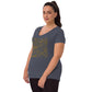 Mom in multiple languages gold Mother’s Day Women’s recycled v-neck t-shirt